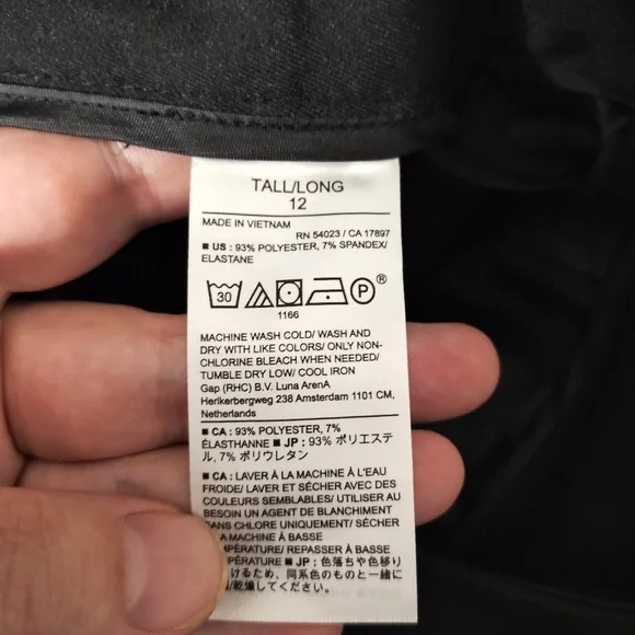 Banana Republic Factory Bootcut Fit‎ Office Business Casual Career Pant 12 TALL - Picture 5 of 6